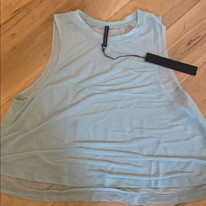Carbon38 Sheer Crop Tank